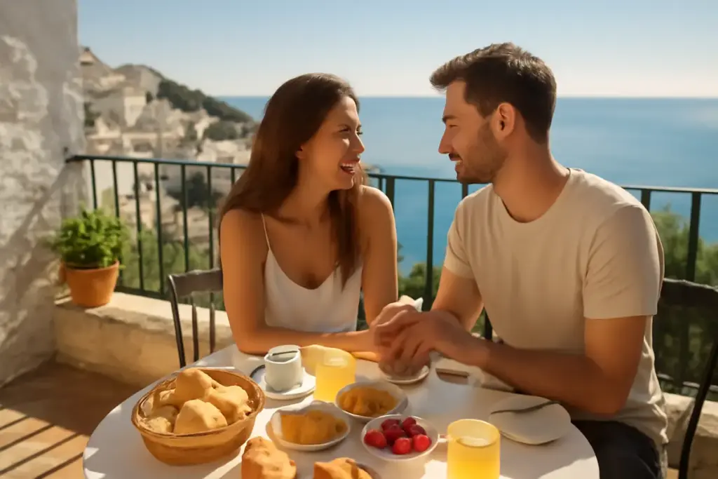 B&B romantici sul Gargano: perché la colazione in terrazza regala emozioni uniche alle coppie