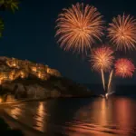 Spettacoli di fuochi d’artificio sul Gargano: quali panorami regalano le foto migliori